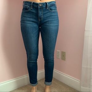 Hollister Dark Denim Super Skinny Jeans
